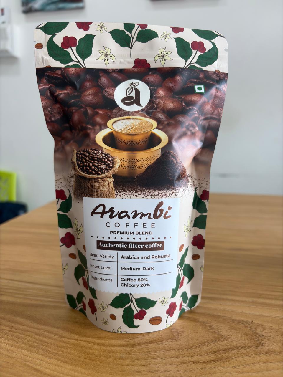 Arambi Premium Blend filter coffee pack